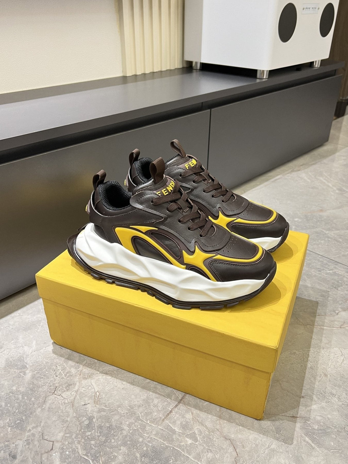 Fendi Flow Low-Top Sneakers — side