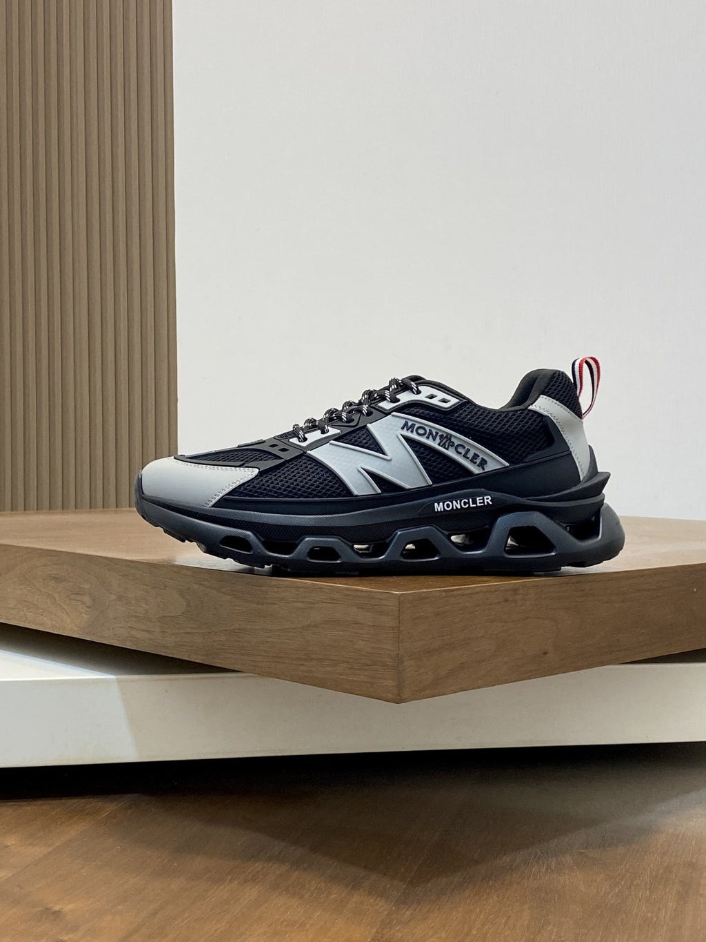 Moncler Mesh Panel Sneakers — side